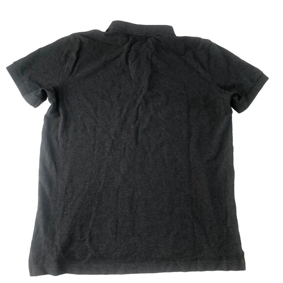 Brooks Brothers Mens Gray Golden Sheep Logo Polo Shirt Slim Fit Tag Size Large - Picture 3 of 15